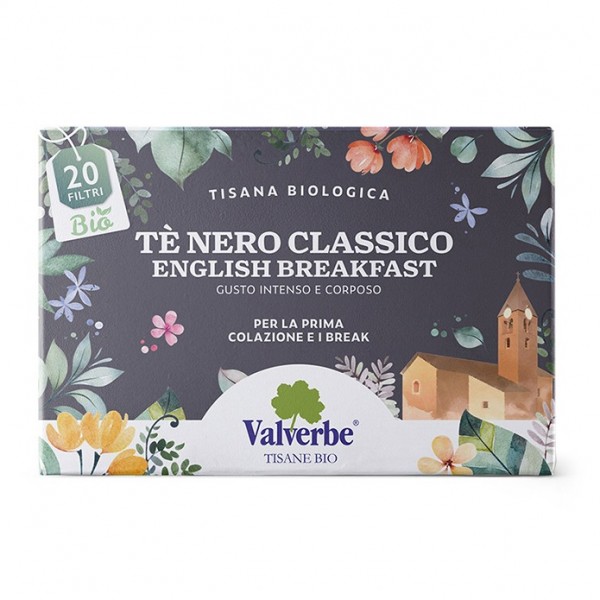 VALVERBE TE ENGLISH BREAKFAST BIO 20F. 30GR