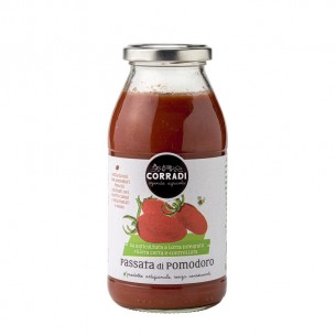 CORRADI PASSATA DI POMODORO E BASILICO 550G