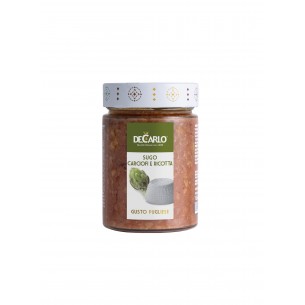 DECARLO SUGO CARCIOFI RICOTTA 300G COD.2202
