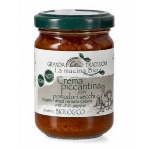 GRANDA CREMA PICCANTINA C/POM.SEC. 130G COD.BIO039