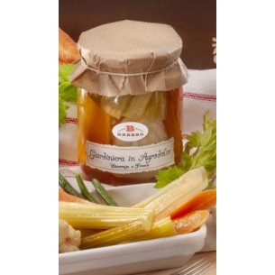 BREZZO GIARDINIERA AGRODOLCE 560G COD.58