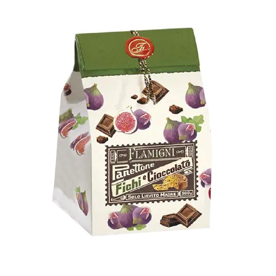 FLAMIGNI PANETTONE FICHI/CIOC 500G COD.3740