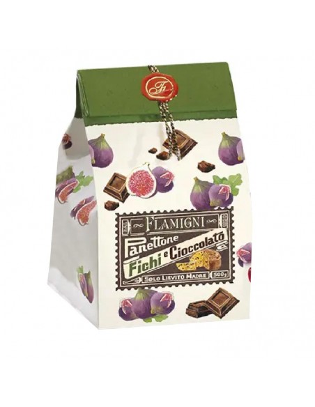 FLAMIGNI PANETTONE FICHI/CIOC 500G COD.3740
