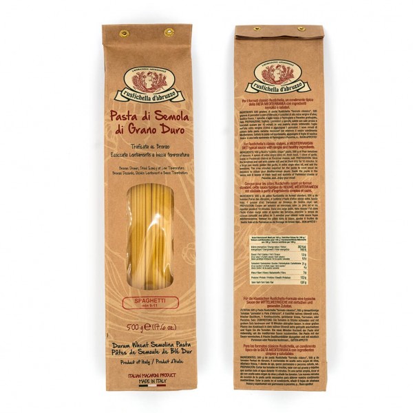 RUSTICHELLA SPAGHETTI LE CLASSICHE 500G COD.R00313