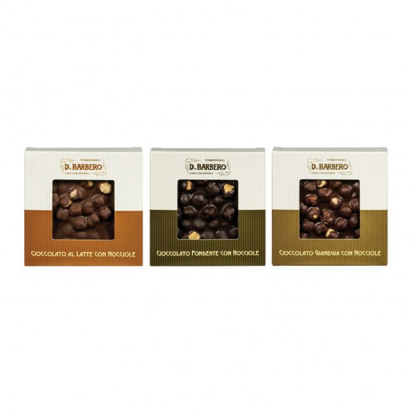 BARBERO CIOCCOLATO LATTE/NOCCIOLE 120G COD.NOCCL
