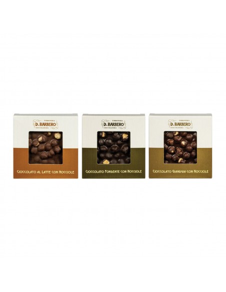 BARBERO CIOCCOLATO LATTE/NOCCIOLE 120G COD.NOCCL