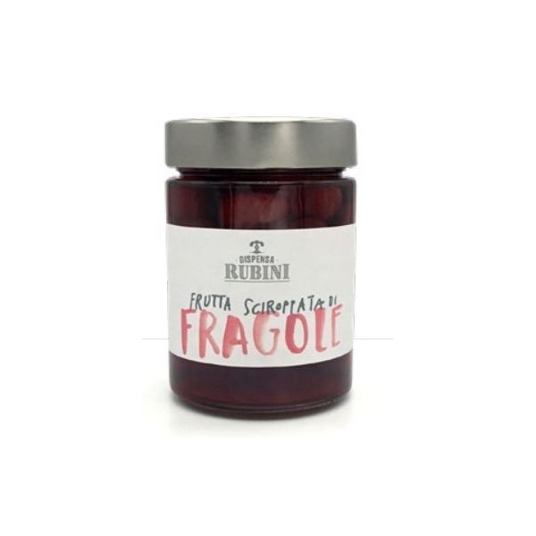 RUBINI FRAGOLE SCIROPPATE 320G COD.TSC07