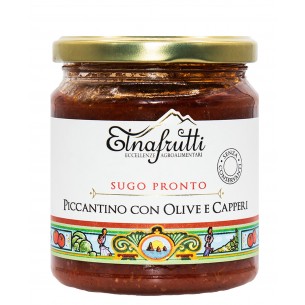 ETNAFRUTTI SUGO OLIVE E CAPPERI 280G