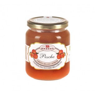 BREZZO COMPOSTA PESCHE BIO 390G COD.44P
