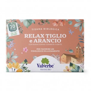 VALVERBE TISANA RELAX TIGLIO ARANCIO 20F 20G