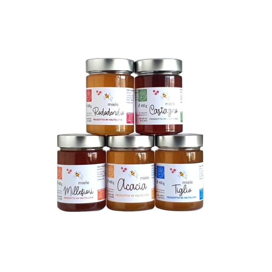 SDM MIELE MILLEFIORI 400G COD.MIEMIL40