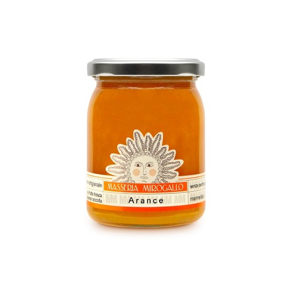 MIROGALLO MARMELLATA ARANCE 250G COD.0220