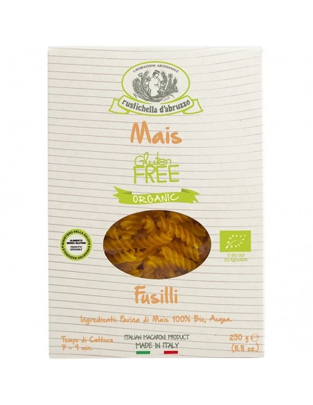 RUSTICHELLA FUSILLI MAIS S/GLUTINE 500G COD.R04556