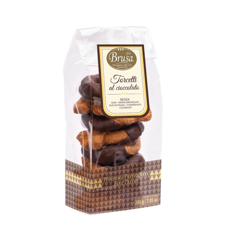 BRUSA TORCETTI CIOCCOLATO 200G COD.926