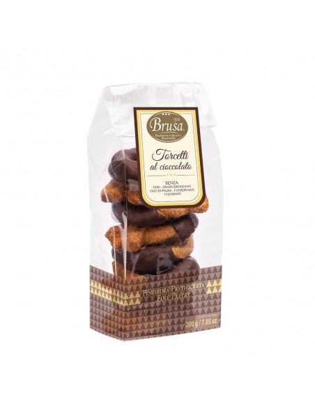 BRUSA TORCETTI CIOCCOLATO 200G COD.926