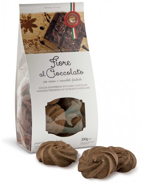 SAPORI DEL LAGO NERO FIORI CIOCCOLATO 200G