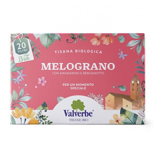 VALVERBE TISANA MELOGRANO BIO 20F. 30G COD.TIS122