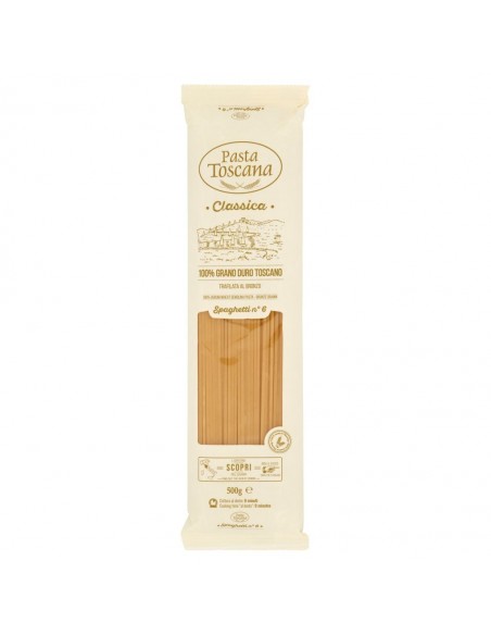 PASTA TOSCANA SPAGHETTI 500G COD.P2006006