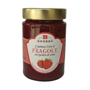 BREZZO CONFETTURA FRAGOLE Z/CANNA 350G COD.45.14
