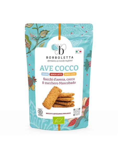 BORBOLETTA AVE COCCO VEGAN BUSTA 200G COD.L142