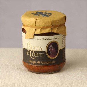 CACCIA&CORTE RAGU CINGHIALE 180G COD.CRR5