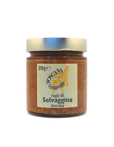 TOSCANA IN TAVOLA RAGU DI SELVAGGINA TOSCANA 210G