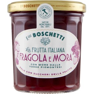 BOSCHETTI COMPOSTA FRAGOLE/MORA DEL PIEMONTE 320G
