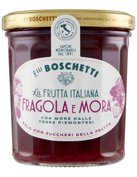 BOSCHETTI COMPOSTA FRAGOLE/MORA DEL PIEMONTE 320G