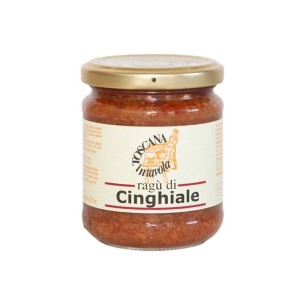 TOSCANA IN TAVOLA RAGU' DI CINGHIALE ITALIANO 210G